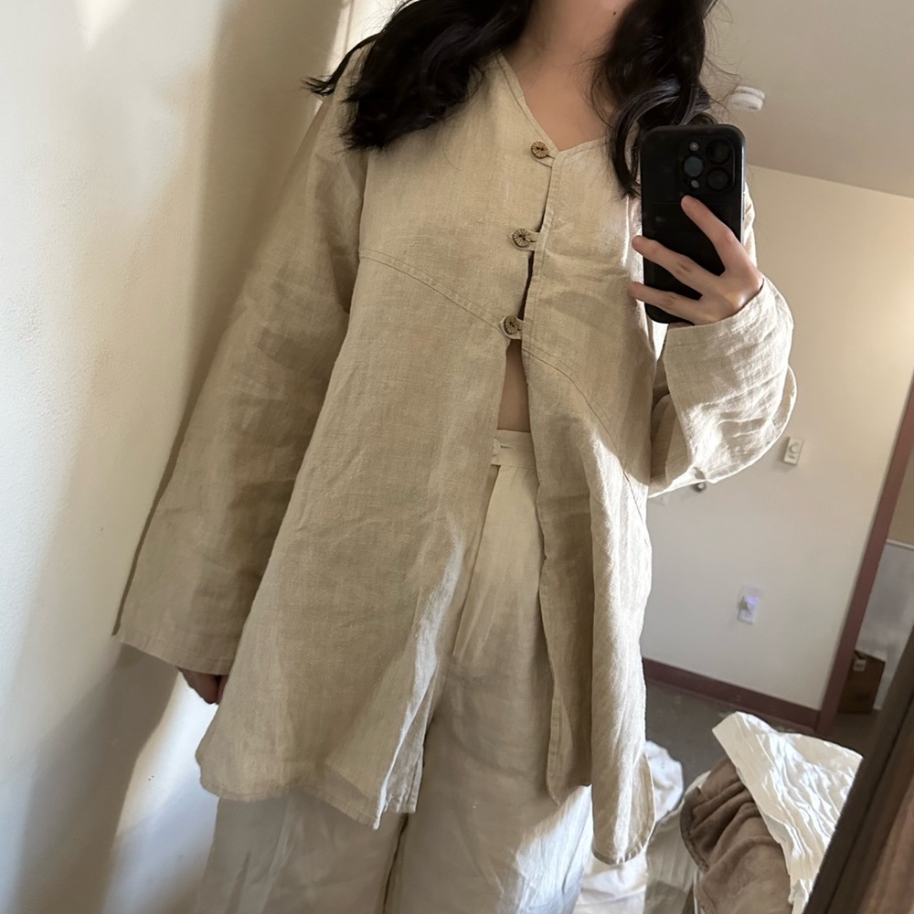 J.Jill Tan Blouse